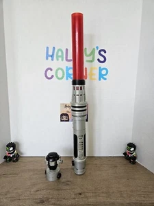 Star Wars LFL 2007 Hasbro Big Red Dark Side Lightsaber Build A Saber Darth Vader - Picture 1 of 3
