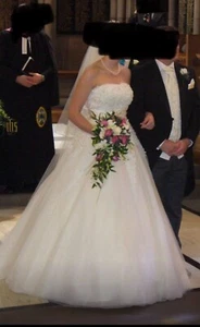 Stunning fairytale Justin Alexander wedding dress USA 8 - Picture 1 of 6