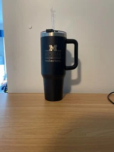 New Michigan Wolverines 40oz. Travel tumbler Mug black - Picture 1 of 1