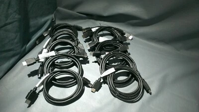 LOT of 10 HDMI Male to HDMI Male 6FT Cable - Image 1 of 2