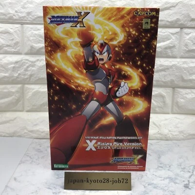 Kotobukiya Rockman X Rising Fire Ver. Kit Modelo KP537 135mm Escala 1/12 Foto 1 de 4