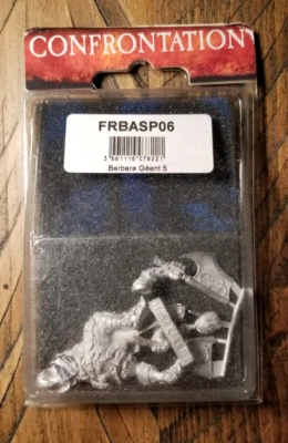 Rackham Confrontation FRBASP06 Barbare Géant (Giant Barbarian) 5 RARE OOP FRENCH - Image 1 of 4
