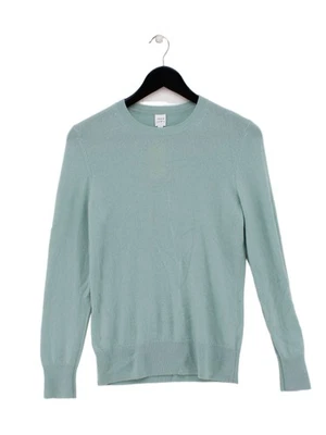 John Lewis Women's Jumper UK 8 Green 100% Cashmere Crew Neck Pullover - Image 1 of 4