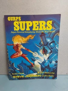 Steve Jackson Games GURPS Supers Second Edition Roleplaying Guide - Picture 1 of 5