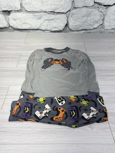 Pijama para juegos de Halloween para niños talla 10 Zombie videojuego Wonder Nation calce ajustado - Imagen 1 de 7