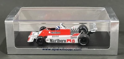 Spark S3098 McLaren Ford M29 #8 6th Argentina GP 1980 - Alain Prost 1/43 Scale - Image 1 of 4