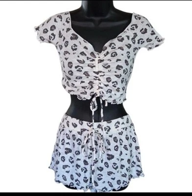 Anthropologie Maronie животных печати Baby кукла пижамы комплект новый с Ярлыками - Изображение 1 из 2