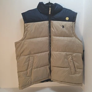 US Polo Assn Puffer Vest Insulated Men’s Size Large NWT - Picture 1 of 11