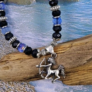 Colgante de plata de ley del zodiaco de Sagitario signo de arquero - Imagen 1 de 6