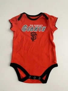 San Francisco Giants Baby Einteiler Gr. 3/6M orange Body Strampler - Bild 1 von 7
