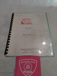 GOULD INC MODEL K100-D/32 INPUT ADAPTER OPERATING AND SERVICE MANUAL - Picture 1 of 7