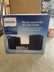 Philips TAM4205 Bluetooth Stereo System BRAND NEW (Damaged outer Box) - Picture 1 of 8