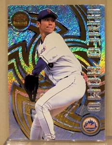 Pacific Revolution Shadow Series #93 1998 Hideo Nomo Dodgers raro paralelo/99 - Imagen 1 de 2