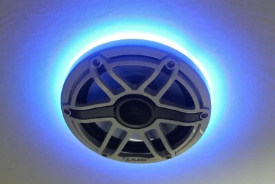 KINGPIN TOWER SPEAKERS 2pc LED Speaker Rings for JL Audio Marine 8.8" M6 880x Ready to install!!! Blue