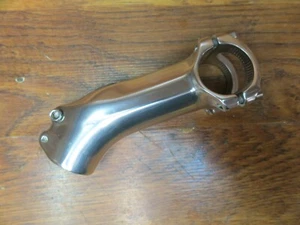 VELO ORANGE HAPPY STEM 1 1/8 x 90 x 31.8 ADAPTER STEM - SILVER - Picture 1 of 5