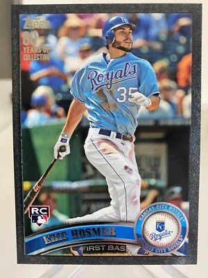 2011 Topps Update Black Border Eric Hosmer # US-155, serial # 56/60 - Image 1 of 2
