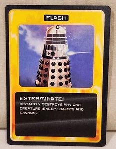 DOCTOR WHO Promo FLASH Card CCG - Picture 1 of 2