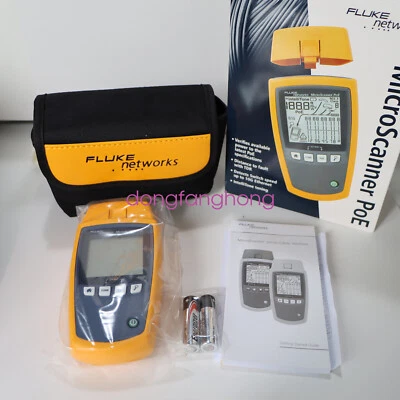 Fluke Networks 5018508 MS-POE Cable Tester, Connector Type RJ45 FedEx or DHL - Image 1 of 4