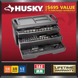 Husky Mechanics Tool Set (270-Piece) - Picture 1 of 12