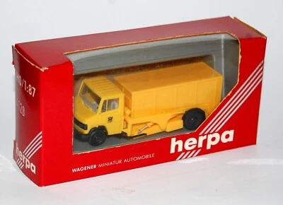 HERPA 4120-FURGONE MERCEDES CON CASSONE SCARRABILE-DBP-1/87 - Immagine 1 di 3