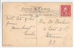 Fordham Sta. Nueva York 1925 Cubierta postal de matasellos de cancelación de máquina de estación - Imagen 1 de 2