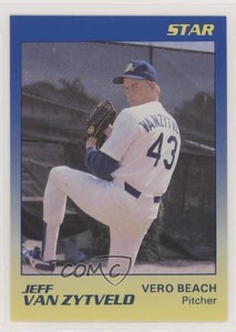 1989 Star Vero Beach Dodgers Jeffrey Vanzytveld #26