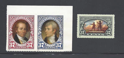 US Scott # 3854, 3855, & 3856 2004 Lewis & Clark Expedition Bicentennial MNH - Image 1 of 2