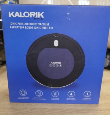 Kaloric Ionic Pure Air Robot Vacuum Cleaner 46588 GR BRAND NEW #EB - Image 1 of 4