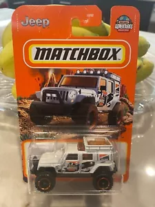 Jeep Wrangler Superlift #99 Blanco 2022 Matchbox - Imagen 1 de 1