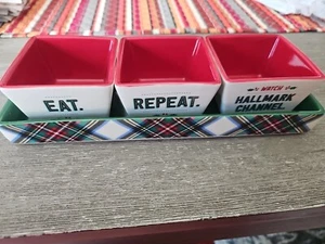 Tazones/bandeja para servir bocadillos Hallmark - Imagen 1 de 4