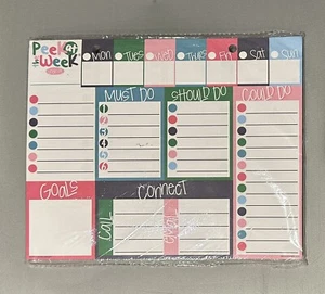 1 Denise Albright Studio Peek At The Week 2.0 Planner Pad - Picture 1 of 2