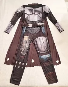 Star Wars Mandalorian Costume With Cape Adult Standard Size NO MASK or STRAP - Picture 1 of 16