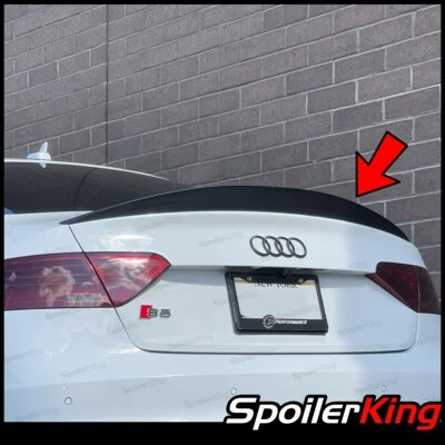 SpoilerKing DUCKBILL Trunk Spoiler (Fits: Audi A5 S5 RS5 2008-2016 2dr) 380K - Image 1 of 4