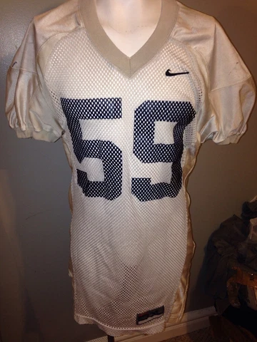 Nike Virginia Cavaliers #59 Team Issued White Practice Football Jersey *XL* Cover
