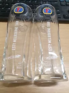 Fosters Halbes Pint Biergläser 10 Unzen Brandneu X 2 - NUR £7,79 KOSTENLOSER VERSAND - Bild 1 von 12