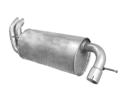 Auspuff hinten Endschalldämpfer Endtopf für Land Rover Freelander 2,5 V6 4x4 - Imagem 1 de 4