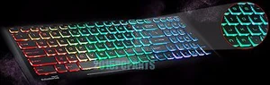 NEU für MSI GE62VR 6RF Apache Pro bunte hintergrundbeleuchtete Tastatur Kristall USA