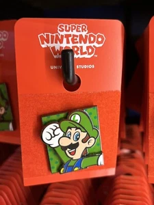 2024 Universal Orlando Epic Universe Super Nintendo World Luigi Pin - Picture 1 of 1