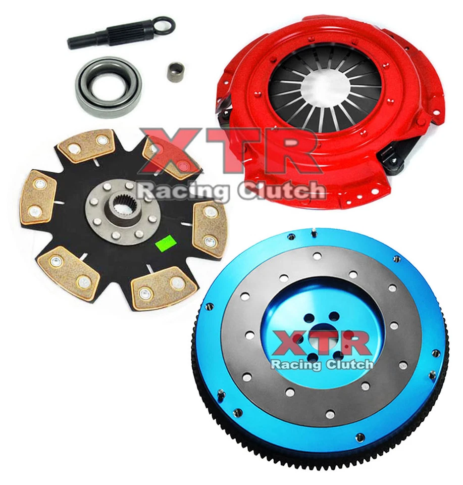 XTR STAGE 4 CLUTCH KIT & ALUMINUM FLYWHEEL for NISSAN 240SX KA24E KA24DE 2.4L - Image 1 of 1