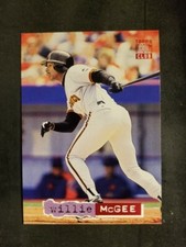1994 Stadium Club WILLIE MCGEE card # 686