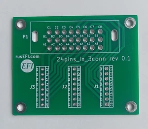 24 pin ECU connector header breakout board - Picture 1 of 2