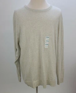 Vecchio maglione navy uomo 2XL avorio panna pullover manica lunga - Foto 1 di 11