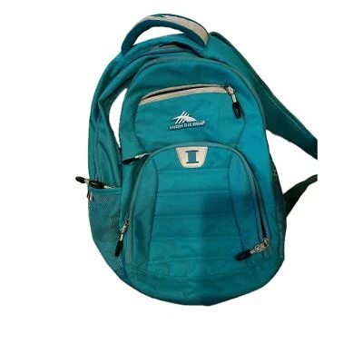 High Sierra с подкладкой компьютер см зеленый рюкзак - Изображение 1 из 4