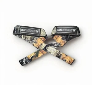 CAMO Lifting Straps - Wrist Straps for Weightlifting - Lifting Straps Gym - Picture 1 of 3