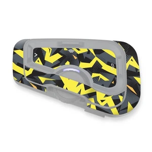 For Cardo Freecom 4X 2X Vinyl Protective Decal FCX30 Yellow Vibrant - Picture 1 of 5