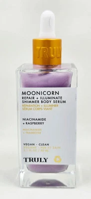 TRULY Beauty MOONICORN Shimmer Body Serum ~ Niacinamide + Raspberry ~ 3.1 fl oz - Image 1 of 3