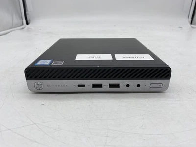 HP EliteDesk 800 G3 Micro Intel Core i5 7th Gen 2.7GHz 16GB RAM 256GB SSD W10P - Image 1 of 4