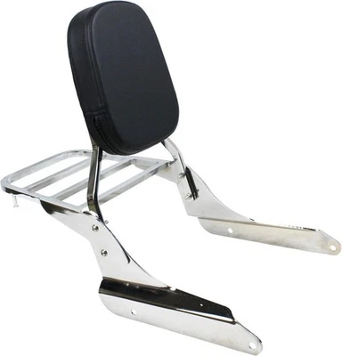 Respaldo barra portaequipajes Sissy apto para Honda Shadow VT600C VLX600 1999-2007 Foto 1 de 3