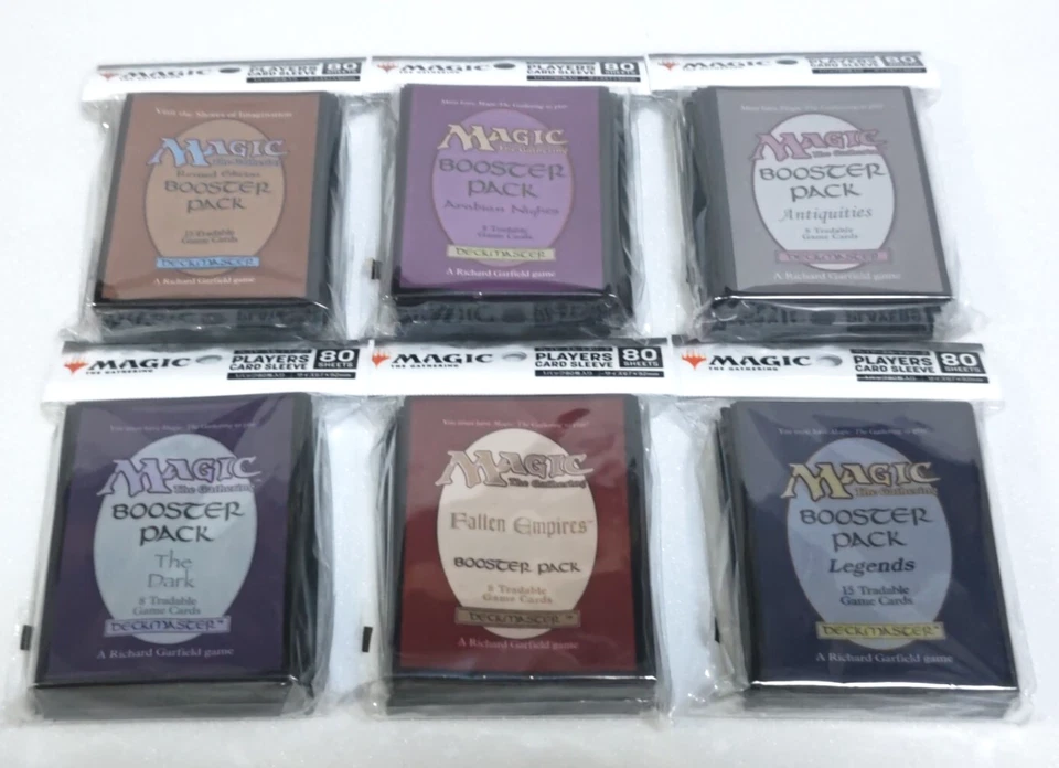 80sleeves ensky Retro-core "Revised" MtG old expantion sleeve