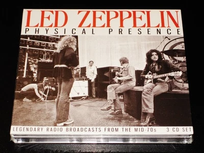 Led Zeppelin: Physical Presence - Live 1973-1977 3 CD Set 2025 UK Digipak NEW - Image 1 of 2
